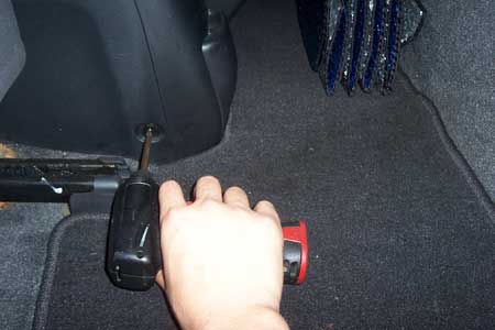 Back seat screws