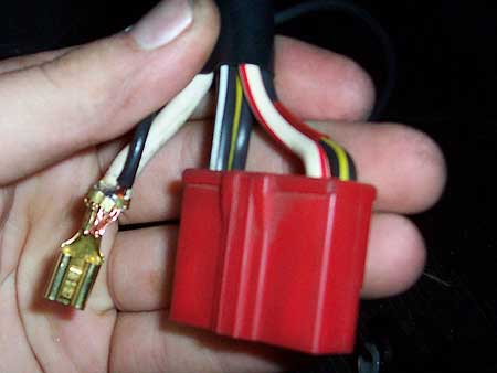 ignition harness connector
