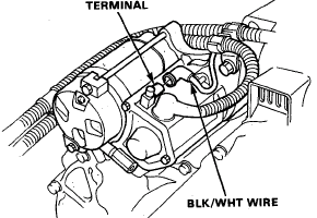 diagram of Honda/Acura starter