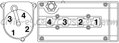 Honda Spark Plug Wire Order